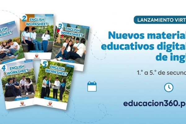 DOTACIÓN INGLES 2025 LIBROS MINEDU CON WORKBOOKS, TEACHER’S GUIDE + AUDIOS